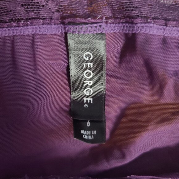 George 3 pack panties patterned lacey size 6 - Picture 6 of 6